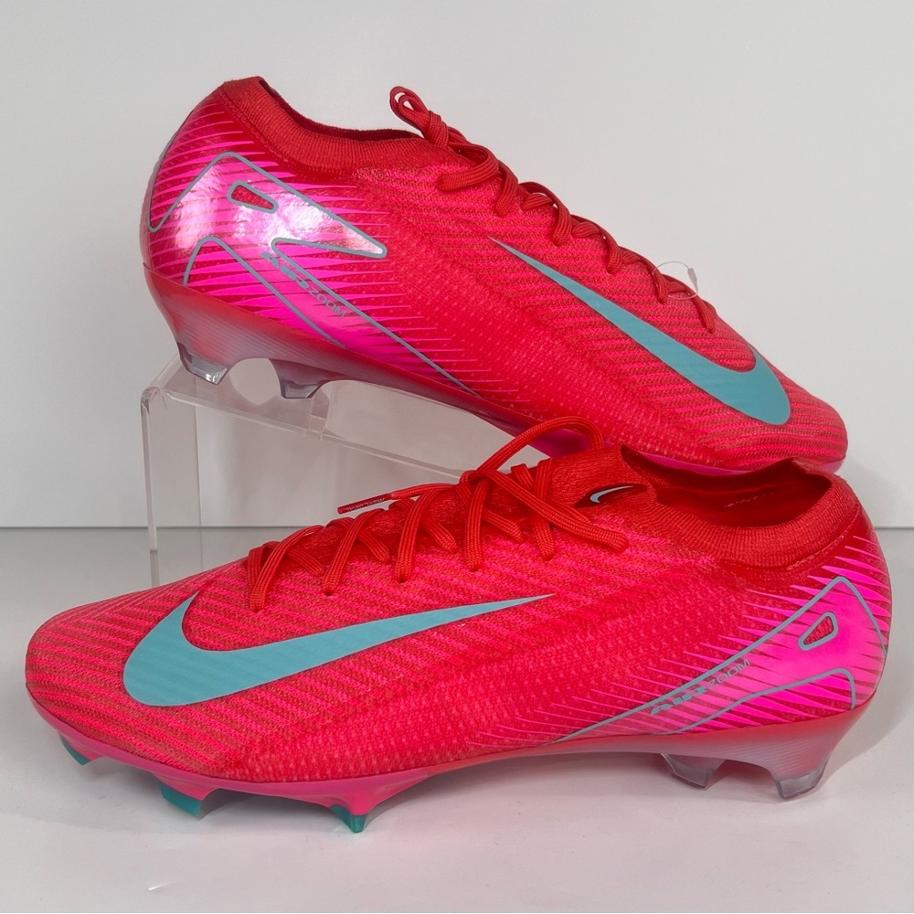 Mens Sz 12.5 Nike ZM Vapor 16 Elite FG Ember Glow Pink Soccer Cleats FQ1457-800